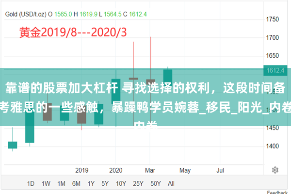 靠谱的股票加大杠杆 寻找选择的权利，这段时间备考雅思的一些感触，暴躁鸭学员婉蓉_移民_阳光_内卷